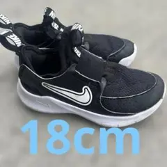 NIKE フレックスランナー 黒 18cmのサムネイル
