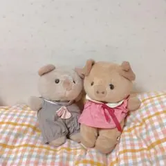 吉徳 豚 小豚 ブタ ぬいぐるみ レトロ　レア