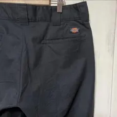 Dickies ディッキーズ ロゴ ブラック 黒 チノパン スラックス パンツ