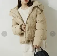 Chico中綿ショート丈2wayダウンコート