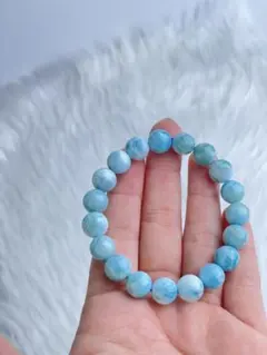 ✴︎ラリマーブレスレット✴︎11月末まで！12000円→6800円