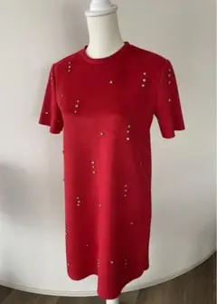特価❣️ZARA ビジューデザインチュニック
