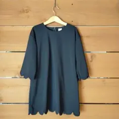 スカラップワンピース/120cm/入学式に