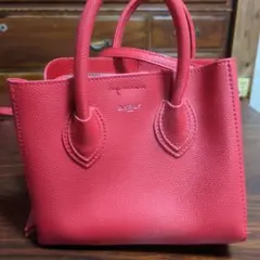 【最安値！？】D.KELLY 素敵なトートバッグ（赤）