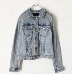 Stradivarius デニムジャケット Gジャン ウォッシュ加工 Sのサムネイル