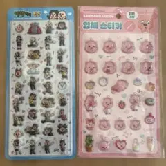 韓国　シールセット 2シート　パンパンイ