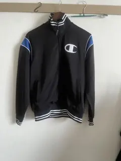 Champion ジャージ Lサイズ ブラック/ブルー