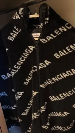 BALENCIAGA ブラック ボアジャケットのサムネイル