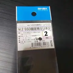 M.2 SSD 固定用ミリネジ PB-044 2個