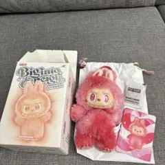 LABUBU　ラブブ　ビッグイントゥエナジー　LOVE　赤　山田涼介