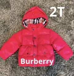 即日発送‼️バーバリーダウンジャケット キッズ 2Y 95