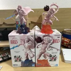 ONE PIECE FILM RED 戦光絶景 シャンクス ルフィ フィギュア