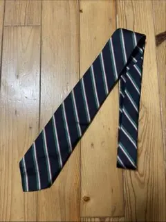 60s USA製 BROOKS BROTHERS シルク ネクタイ 黒タグのサムネイル