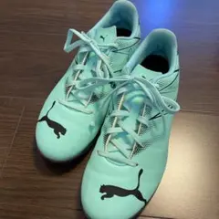 Puma サッカーシューズ ミントカラー 24.5cm