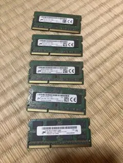 動作確認済【Micron】DDR3-1600 4GB×5枚　ノートPCメモリのサムネイル