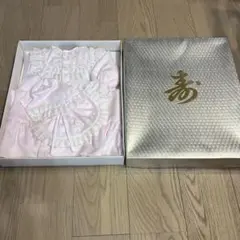 ピンク フリル付き セレモニードレス 帽子付き