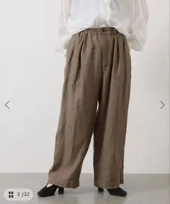 未使用 2026SS リネンワッシャーパンツ CLUEL - メルカリ