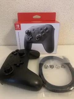【ジャンク】Nintendo Switch プロコン ブラック
