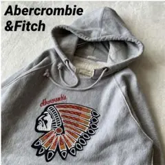 希少 Abercrombie&Fitch スウェット パーカー インディアン