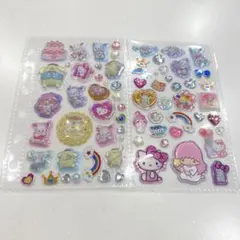 シールおすそ分け　サンリオ　うるちゅる　おはじき