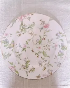 Wedgwood 花柄 丸型皿