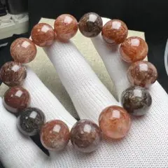 【712032】 高品質スーパーセブンルチルクォーツ 15.8mmブレスレット