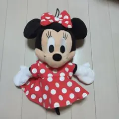 Disney ミニーマウス ハンドパペット ぬいぐるみ