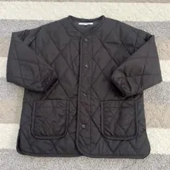 GLOBAL WORK キルティングジャケット 110 黒