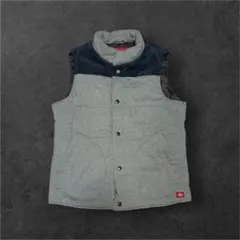 Dickies ベスト XLサイズ グレー コーデュロイ 美品