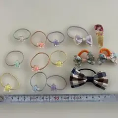 ベビー　キッズ　ヘアアクセ　ヘアゴム　大量　まとめ売り　セット