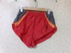 98982　スーパースター　陸上競技　パンツ　赤