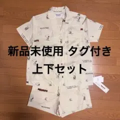 gelato pique スヌーピーコラボ 総柄 半袖 ハーフパンツ セット