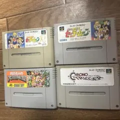 スーパーファミコンソフト4本