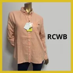 新品タグ付き RCWB 厚手 シャツ M オレンジのサムネイル