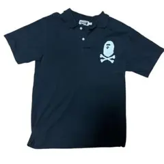 【限定】A BATHING APE パイレーツストア クロスボーン ポロシャツのサムネイル