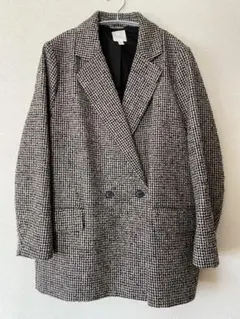 H&M チェック柄 テーラードジャケット 170/116A