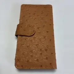 ラクダ革？　カードケース　レディース　ライトブラウン