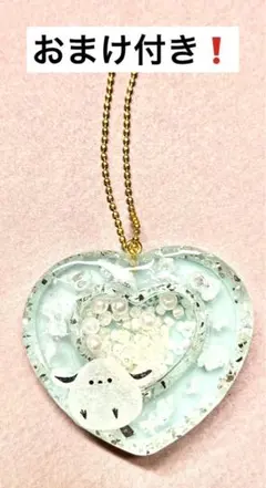 シマエナガのダブルシャカシャカチャーム1