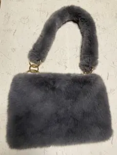 バッグ　フェイクファー　ショルダーバッグ　ハンドバッグ