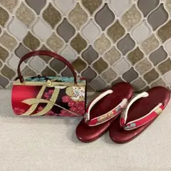 和装用バッグと草履セット　成人式　卒業式　結婚式