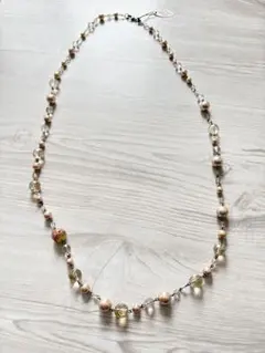 新品 Maria Rossi UNGER イタリアビーズインポートネックレス