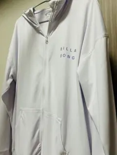 BILLABONG フルジップラッシュガード ホワイト