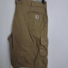 や*で様 カーハート サイズ44 ワークパンツ カーゴパンツ ハーフパンツ ブラのサムネイル