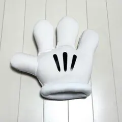 ミッキー手袋 ホワイト フリーサイズ　大人用