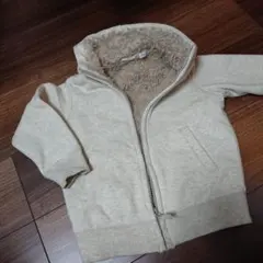 冬アウター UNIQLO 110 ベージュ