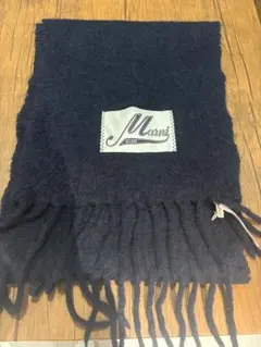 Marni ネイビー フリンジ付きマフラー UNIのサムネイル