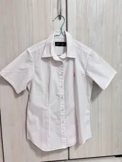 イーストボーイ 半袖ポロシャツ ピンク ストライプ