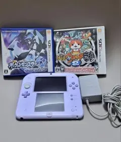ナ*シ様 Nintendo DS 廃盤 ラベンダー 本体 妖怪ウォッチ元祖　ウル
