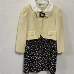 美品　フォーマル　アンサンブルワンピース　My Favorite　130 女の子