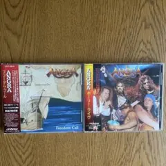 見本盤帯付きANGRA「Freedom Call」&「Holy Live」2CD